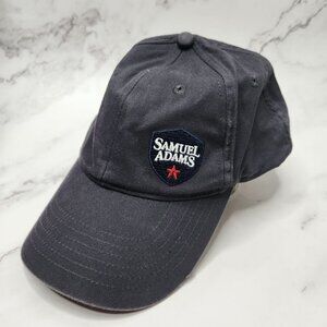 Samuel Adams Grey Logo Baseball Hat Cap Adjustable Snapback 100% Cotton OS